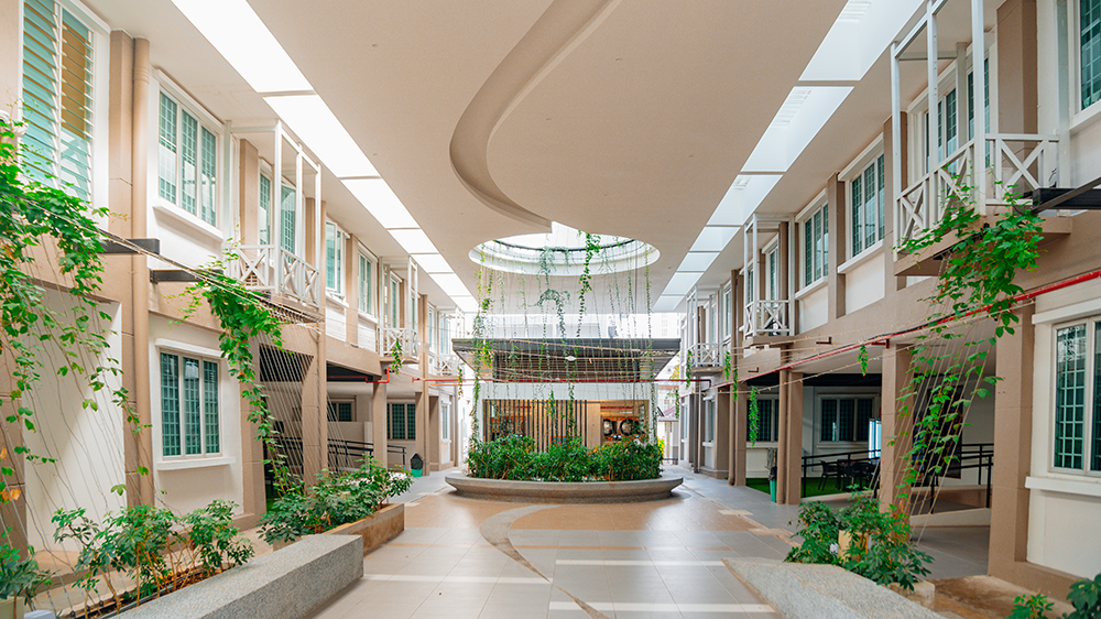 Student Village Walkway